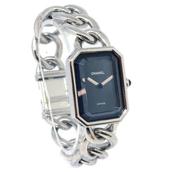 Chanel Premiere Quartz Watch Silver SS #M - Picture 1 of 8